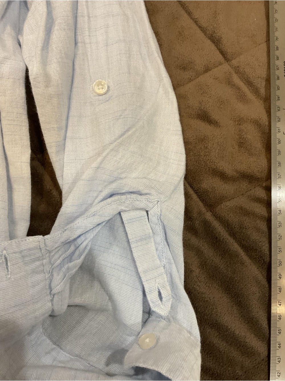 Westport Light Blue Long-Sleeve Popover Shirt - Picture 5 of 11